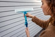 Щётка для мытья окон Leifheit Cleaner L, 33см, телескопическая ручка 190см 51120
