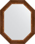 Зеркало Evoform Polygon 760x960 в багетной раме 88мм, римская бронза BY 7172