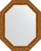 Зеркало Evoform Polygon 790x990 в багетной раме 99мм, травленая бронза BY 7216