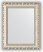 Зеркало Evoform Definite 420x520 в багетной раме 64мм, версаль серебро BY 3014