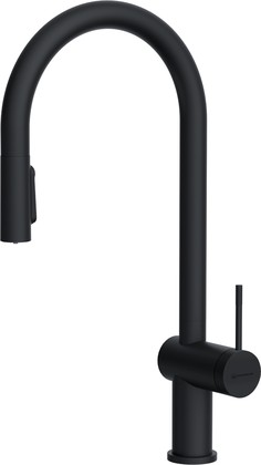 Смеситель для кухни Omoikiri Tahara-SB GB, подключение фильтра питьевой воды, вытяжной излив 2jet, графит 4994529