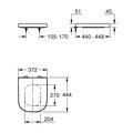 Сиденье для унитаза Grohe Euro Ceramic, без микролифта, белый 39331002