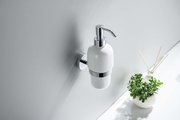Дозатор жидкого мыла Aquatek Бетта настенный, хром AQ4605CR