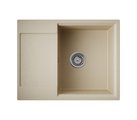 Кухонная мойка Omoikiri Daisen 65T-PA Tetogranit, с крылом, шампань 4993515