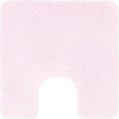 Коврик для туалета Spirella Highland, 55x55см, полиэстер, светло-розовый 1019939