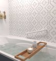 Поручень Сунержа прямой d28мм, 500, белый глянцевый 12-3012-0500