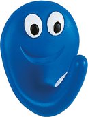 Крючок самоклеящийся 2шт синий Spirella Smile 1006760