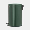 Бак для мусора Brabantia Newicon, 20л, с педалью, Зелёная сосна 304064