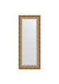 Зеркало Evoform Exclusive 550x1350 с фацетом, в багетной раме 85мм, виньетка бронзовая BY 1260