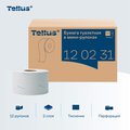 Туалетная бумага в мини-рулонах Tellus Джамбо TP2, категория качества Комфорт, 12 рулонов 120231