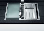 Кухонная мойка без крыла, с клапаном-автоматом, нержавеющая сталь полированная Blanco Zerox 500-IF/A 515640