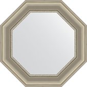Зеркало Evoform Octagon 610x610 в багетной раме 88мм, хамелеон BY 7346