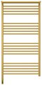 Полотенцесушитель электрический Сунержа Богема 3.0, 1200x600, МЭМ левый, с полкой, золото 03-5806-1260