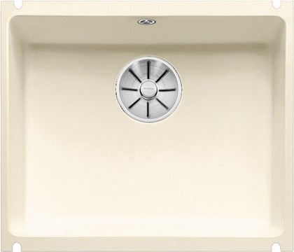 Кухонная мойка Blanco Subline 500-U PuraPlus, без крыла, отводная арматура, керамика, магнолия 523734