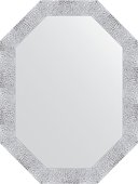 Зеркало Evoform Polygon 620x820 в багетной раме 70мм, чеканка белая BY 7279