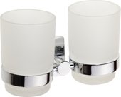 Стаканчики настенные стекло/хром 95х160мм Bemeta 132110022