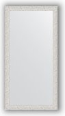Зеркало Evoform Definite 510x1010 в багетной раме 46мм, чеканка белая BY 3066