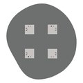 Зеркало органической формы Evoform Essence 750x800, с полированной кромкой BY 0322