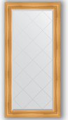 Зеркало Evoform Exclusive-G 790x1610 с гравировкой, в багетной раме 99мм, травлёное золото BY 4288