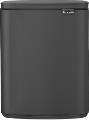 Мусорный бак Brabantia Bo 12л, минерально-графитовый 233746