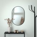 Зеркало овальное Evoform Colora 600x900, с чёрной окантовкой BY 0465