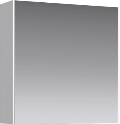 Зеркальный шкаф Aqwella Mobi 60см, белый глянцевый MOB0406+MOB0717W