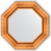 Зеркало Evoform Octagon 566x566 в багетной раме 88мм, римское золото BY 3784