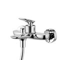 Смеситель для ванны AQUAme Como, душевой набор 3jet, хром AQM6512CR