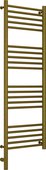Полотенцесушитель электрический Сунержа Богема 3.0 прямая, 1200x400, МЭМ левый, состаренная бронза 05-5804-1240
