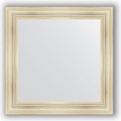 Зеркало Evoform Definite 820x820 в багетной раме 99мм, травлёное серебро BY 3252