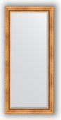 Зеркало Evoform Exclusive 760x1660 с фацетом, в багетной раме 88мм, римское золото BY 3594