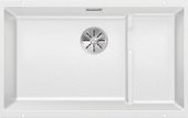 Кухонная мойка Blanco Subline 700-U Level, отводная арматура, белый 523542