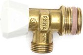 Угловой клапан подвода воды Sanit, для инсталляции, 1/2" x 3/8" 02.425.00..0000