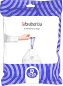 Мешки для мусора Brabantia PerfectFit 15-20л, размер D, 40шт 138164
