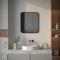 Зеркало с окантовкой Defesto Aura 60x70, LED подсветка, сенсорный выключатель, тёплый белый свет DF 2976S
