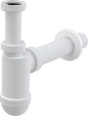 Сифон для умывальника Alca, d40 с накидной гайкой 5/4", пластик A43