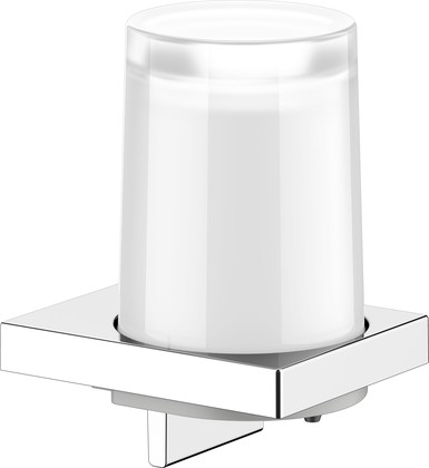 Дозатор для жидкого мыла Keuco Edition 11 настенный, 180мл, хрустальный стакан, хром 11152 019000