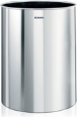 Корзина для бумаг 15л сталь полированная Brabantia 181467