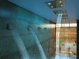 Верхний душ Bossini Dream, 4 jet, 4 светодиода, в подвесной потолок, хром H38908.030