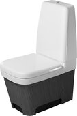 Чаша напольного унитаза, отделка "Дуб", выпуск Vario Duravit ESPLANADE 2147090000
