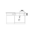 Кухонная мойка Blanco Etagon 700-U, отводная арматура, полированная сталь 524270