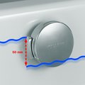 Слив-перелив для ванн Kaldewei Comfort-Level КА4002 удлинённый, хром 687772340999