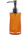Дозатор для жидкого мыла Spirella Sydney Acrylic настольный, акрил, оранжевый 1013627