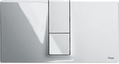 Кнопка смыва для унитаза пластиковая хромированная Viega Visign for Style 14 654696