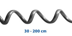 Спиральный душевой шланг RAV Slezak, 200см, серый-хром PH1510