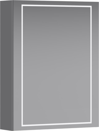 Зеркальный шкаф Aqwella Simplex 550x700, подсветка, выключатель, регулятор освещённости SLX0455L