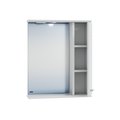 Зеркальный шкаф Санта Омега 600x750x155, со светильником, белый 107004