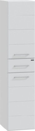 Шкаф-пенал Санта Омега 300x1500x300, подвесной, белый 507002