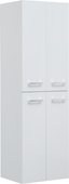 Шкаф-пенал для ванной Dreja, 1545x500, 4 дверки, белый глянец 77.0301W