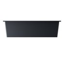 Кухонная мойка Omoikiri Omishima 76-U BL Matt Natceramic, подстольный монтаж, чёрный матовый 4997517
